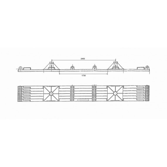 Плита опорная